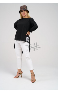 Medvilninė Taffi palaidinė Teddy black 3