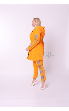 Medvilninis TAFFI džemperis-parka orange 8 Medvilninis TAFFI džemperis-parka orange 8