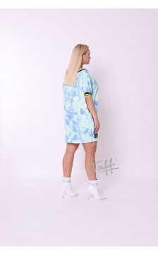 Medvilninė TAFFI suknelė light blue 9 Medvilninė TAFFI suknelė light blue 9