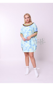 Medvilninė TAFFI suknelė light blue 9