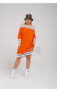 Medvilninė TAFFI suknelė orange 10