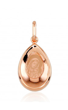 Auksinis pakabukas 1300394(Au-R), Raudonas Auksas 585°